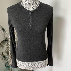 BRANDY MELVILLE Henley Style Sweater